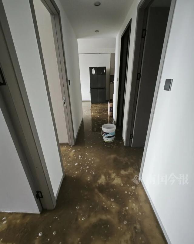 水浸泡！业主崩溃：全屋都是无法接受ayx爱游戏体育网页版入口婚房被粪(图2)